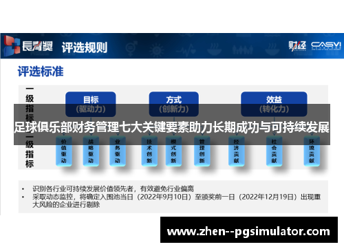 足球俱乐部财务管理七大关键要素助力长期成功与可持续发展 足球俱乐部财务管理七大关键要素助力长期成功与可持续发展